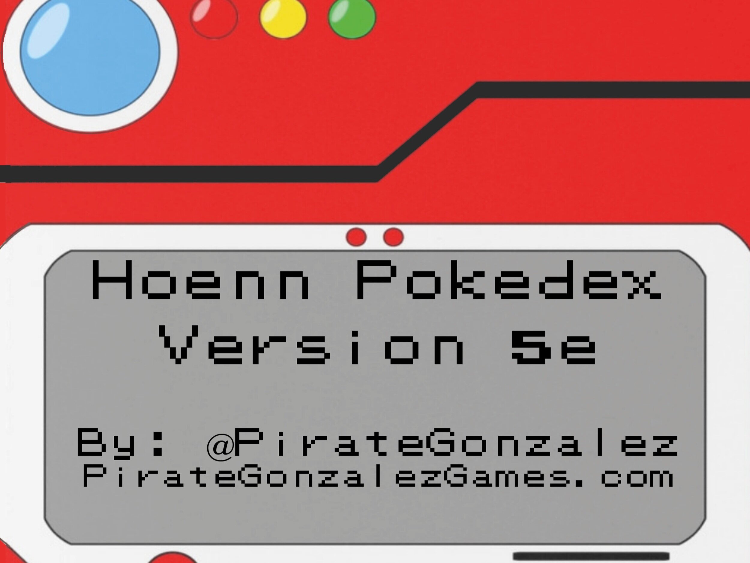 Pokemon 5e Pokedex: Hoenn — Pirate Gonzalez Games